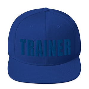 Personal Trainer Royal Blue Snapback Hat
