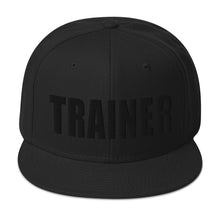 Load image into Gallery viewer, Personal Trainer Solid Colored Snapback Otto Hat (More Colors Available)