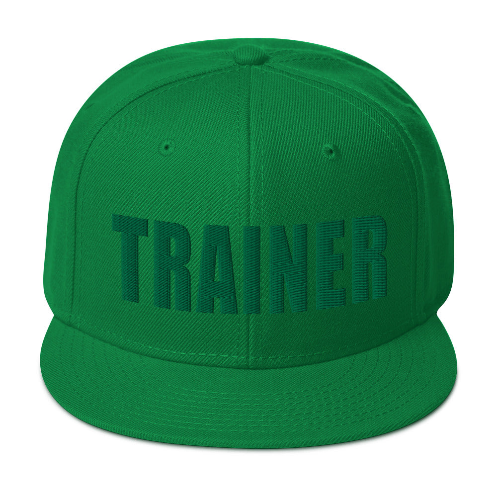 Personal Trainer Green Snapback Otto Hat
