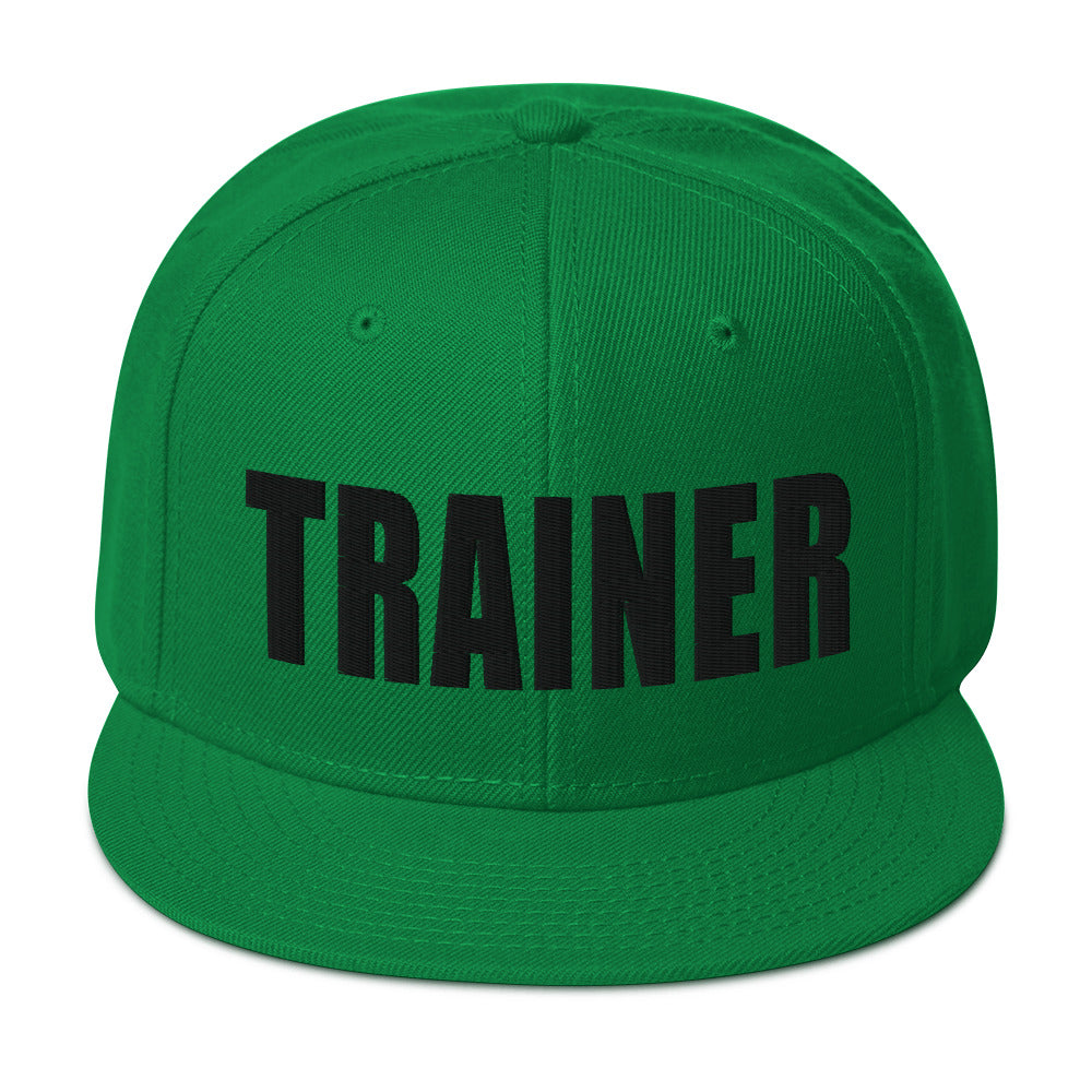 Personal Trainer Solid Colored Snapback Otto Hat (More Colors Available)