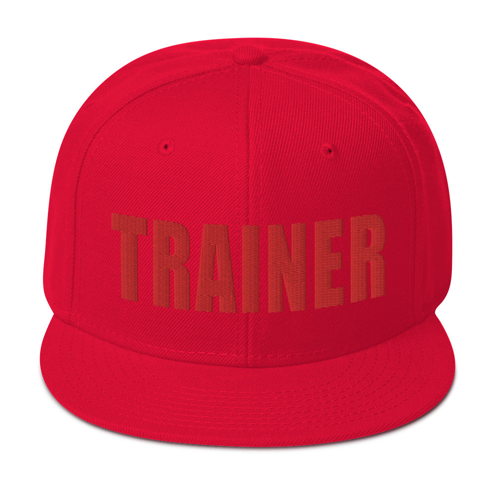Personal Trainer Red Snapback Otto Hat