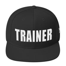 Load image into Gallery viewer, Personal Trainer Snapback Hat (Solid Colors)