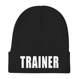 Personal Trainer Solid Colored Knit Beanie (More colors available)