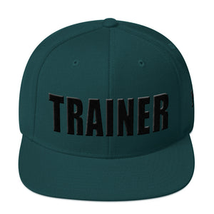 Personal Trainer Solid Colored Snapback Hat (More colors available)