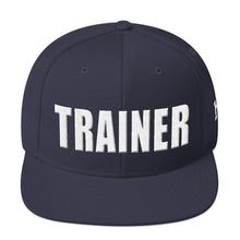 Load image into Gallery viewer, Personal Trainer Snapback Hat (Solid Colors)