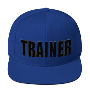 Personal Trainer Solid Colored Snapback Hat (More colors available)