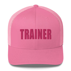 Personal Trainer Pink Trucker Hat